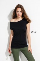 MARYLIN - 11398  TEE-SHIRT LONG  MANCHES KIMONO